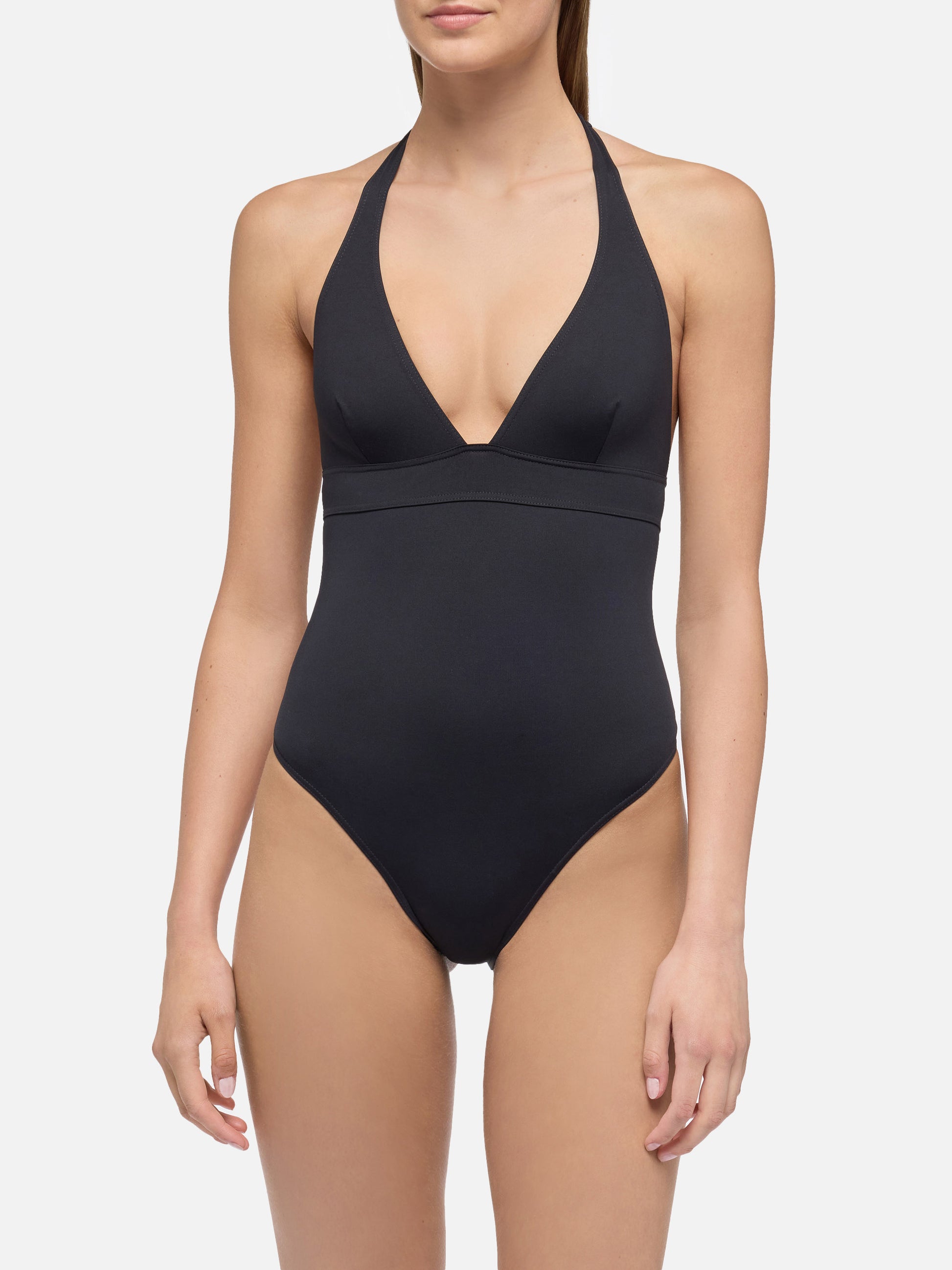 Marylin black one-piece swimsuit - MC2 Saint Barth