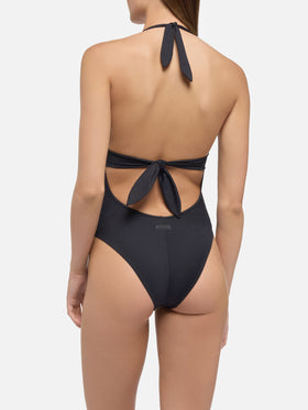 Marylin black one-piece swimsuit - MC2 Saint Barth