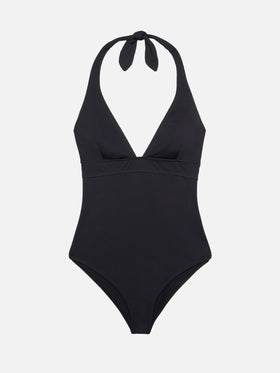 Marylin black one-piece swimsuit - MC2 Saint Barth