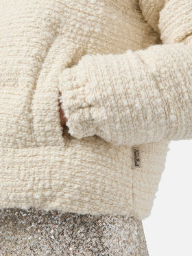 Giubbotto Maddy Tweed imbottito in tweed lurex