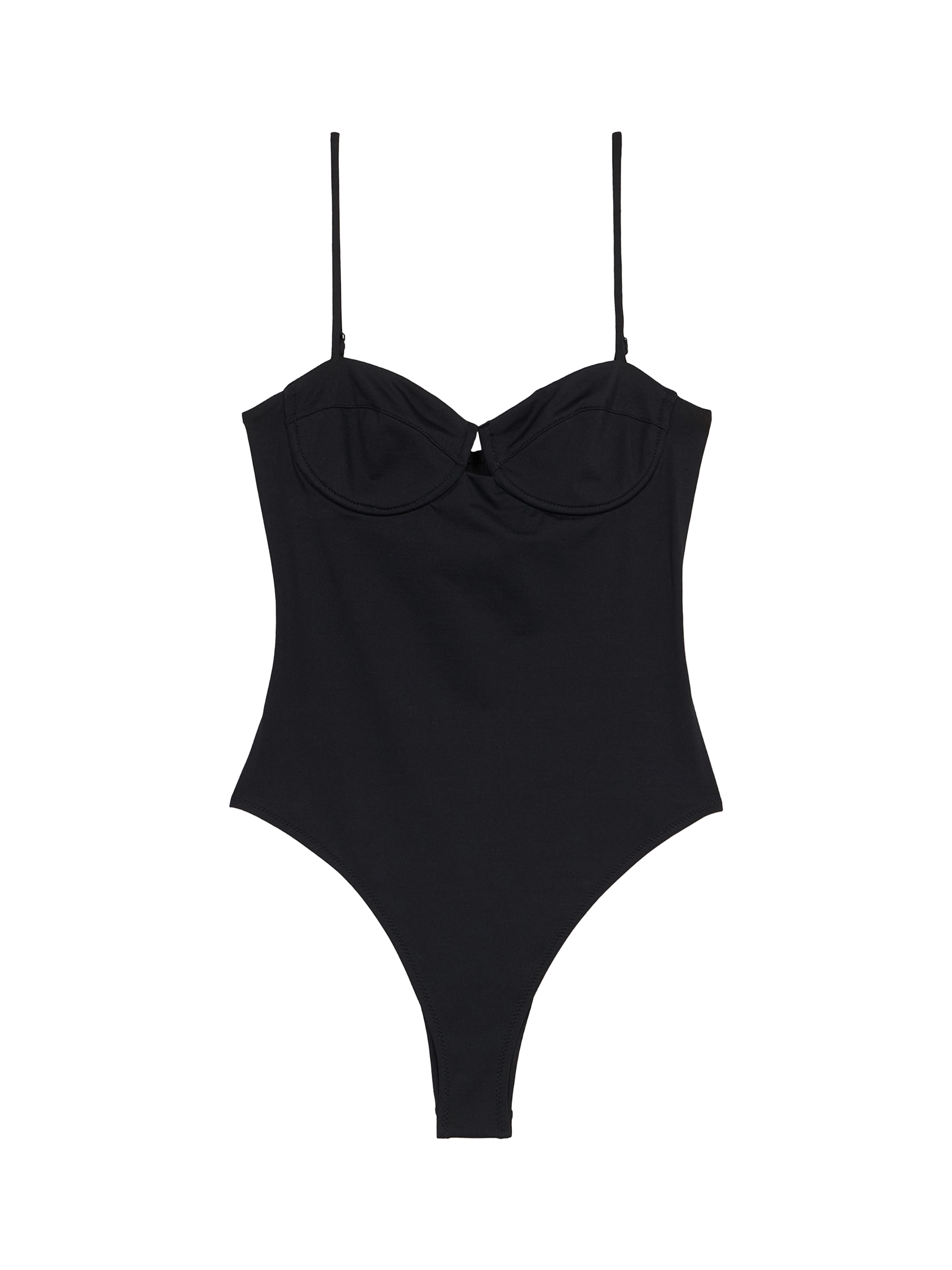 Medea black underwired one-piece swimsuit - MC2 Saint Barth