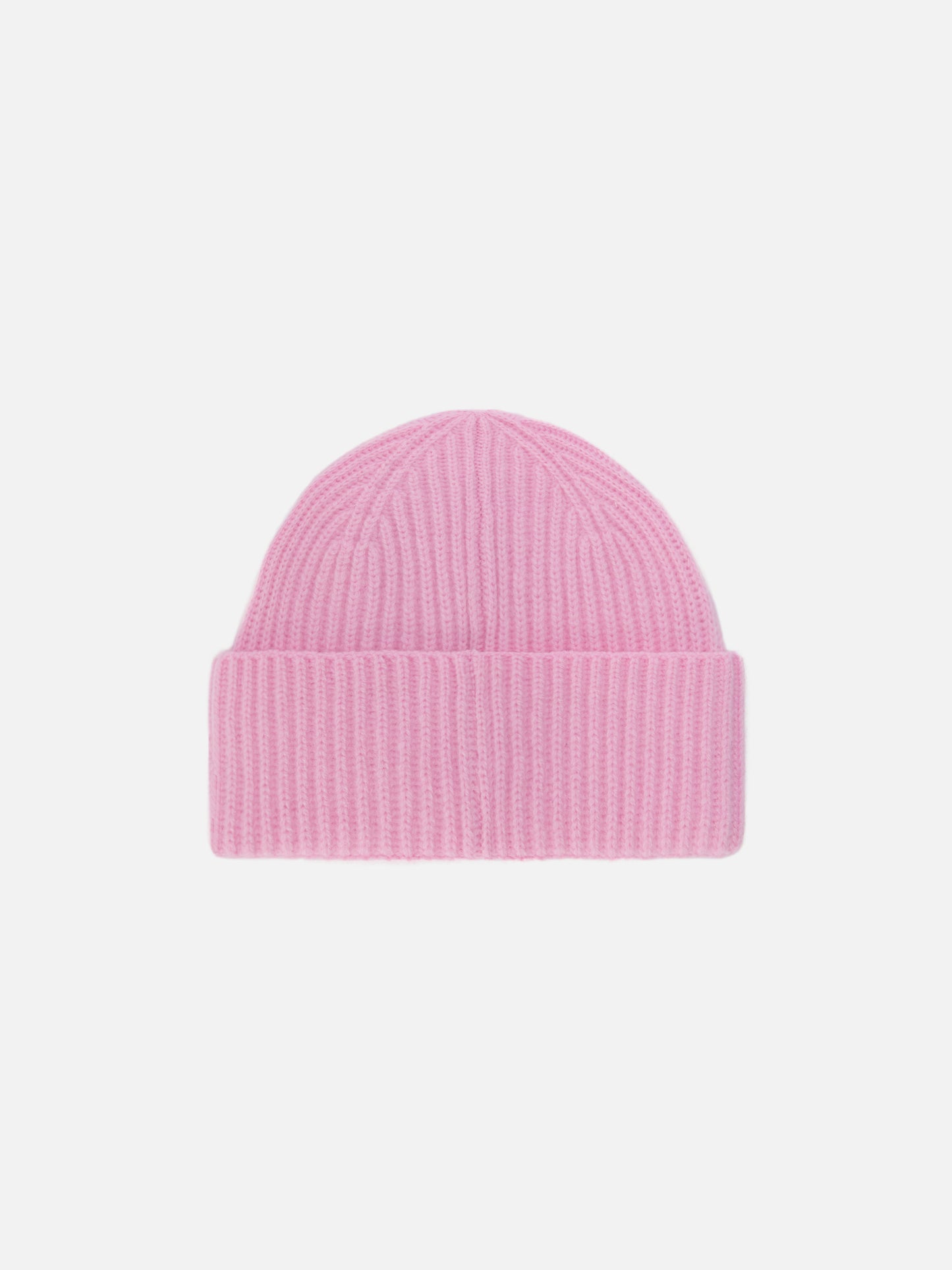Moss Beanie in pink 100% WOOL with St. Barth embroidery