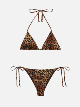 Triangle Leah Marielle bikini with animalier print