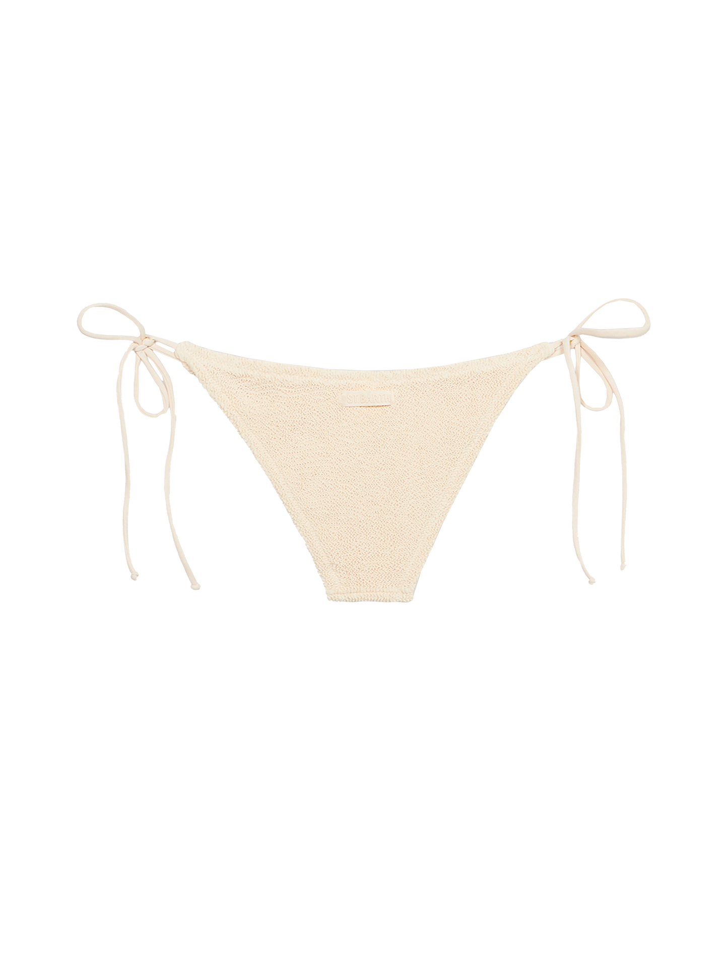 Woman beige classic crinkle swim briefs Marielle - MC2 Saint Barth