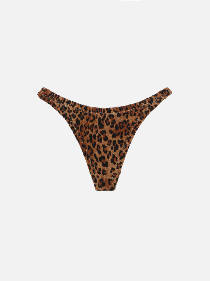 Naomi slip mare cheeky con stampa a righe