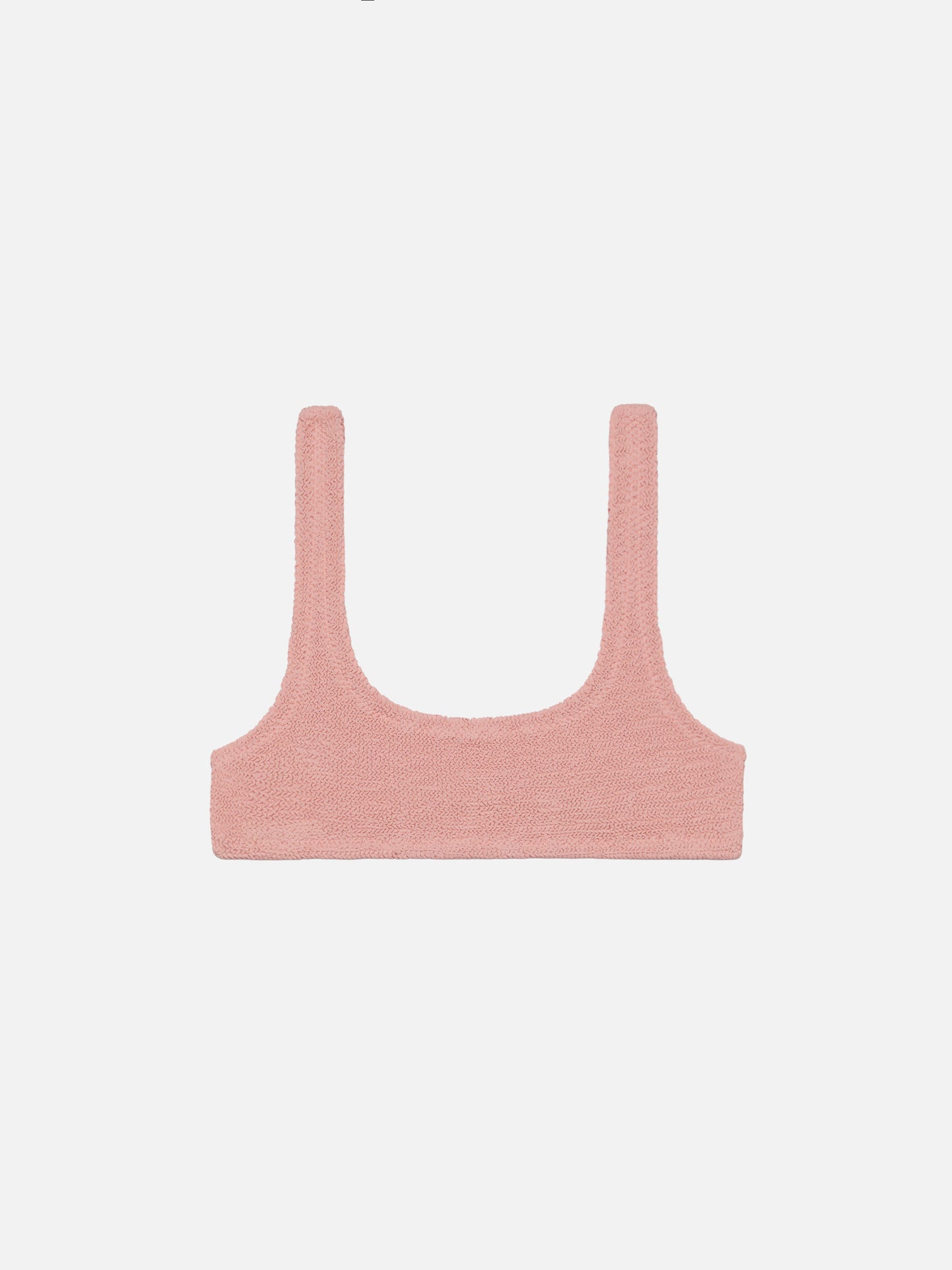 Naima pink crinkle classic bralette top