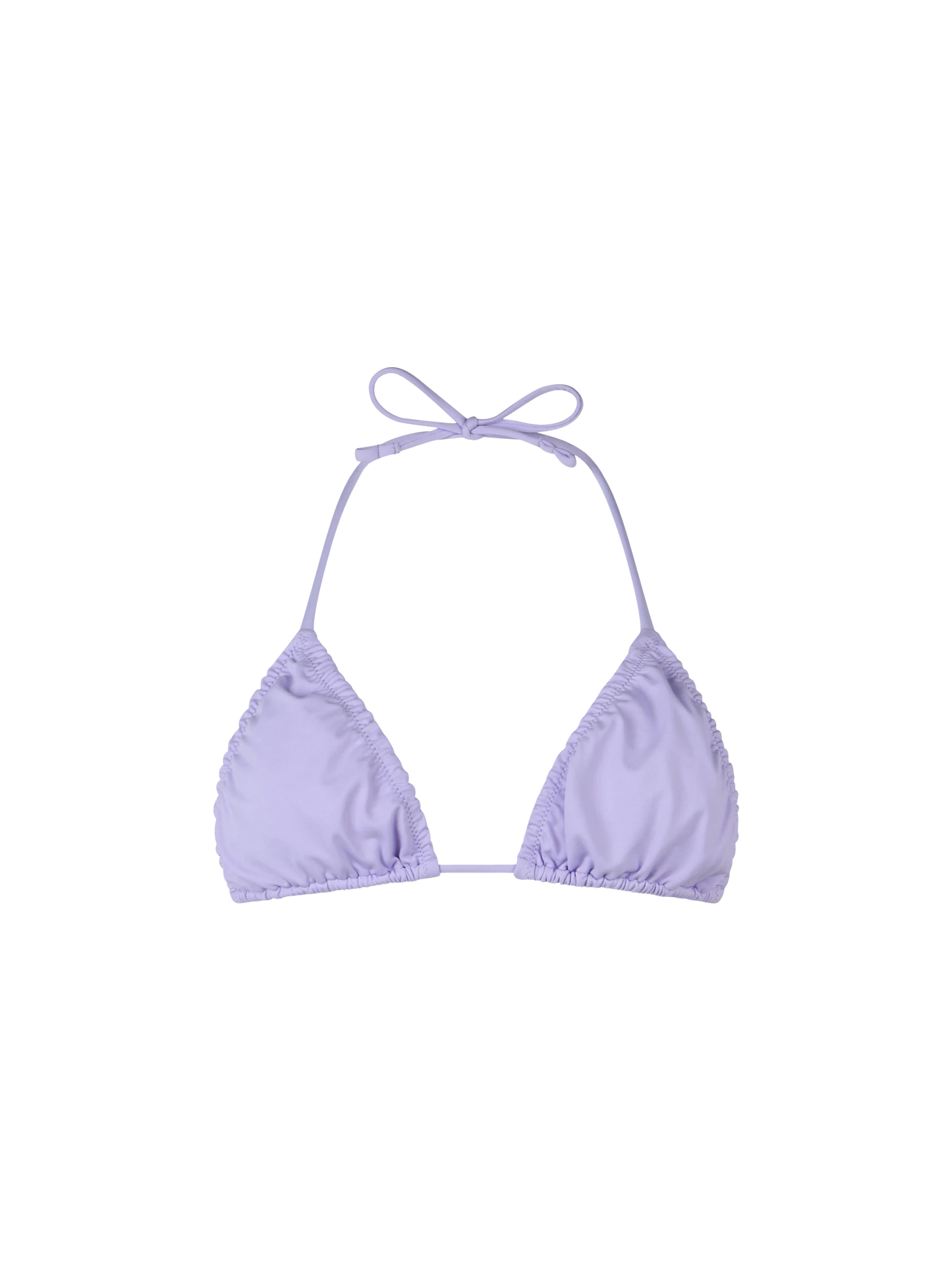 Lilafarbener klassischer Triangel-Badeanzug für Damen Nilly