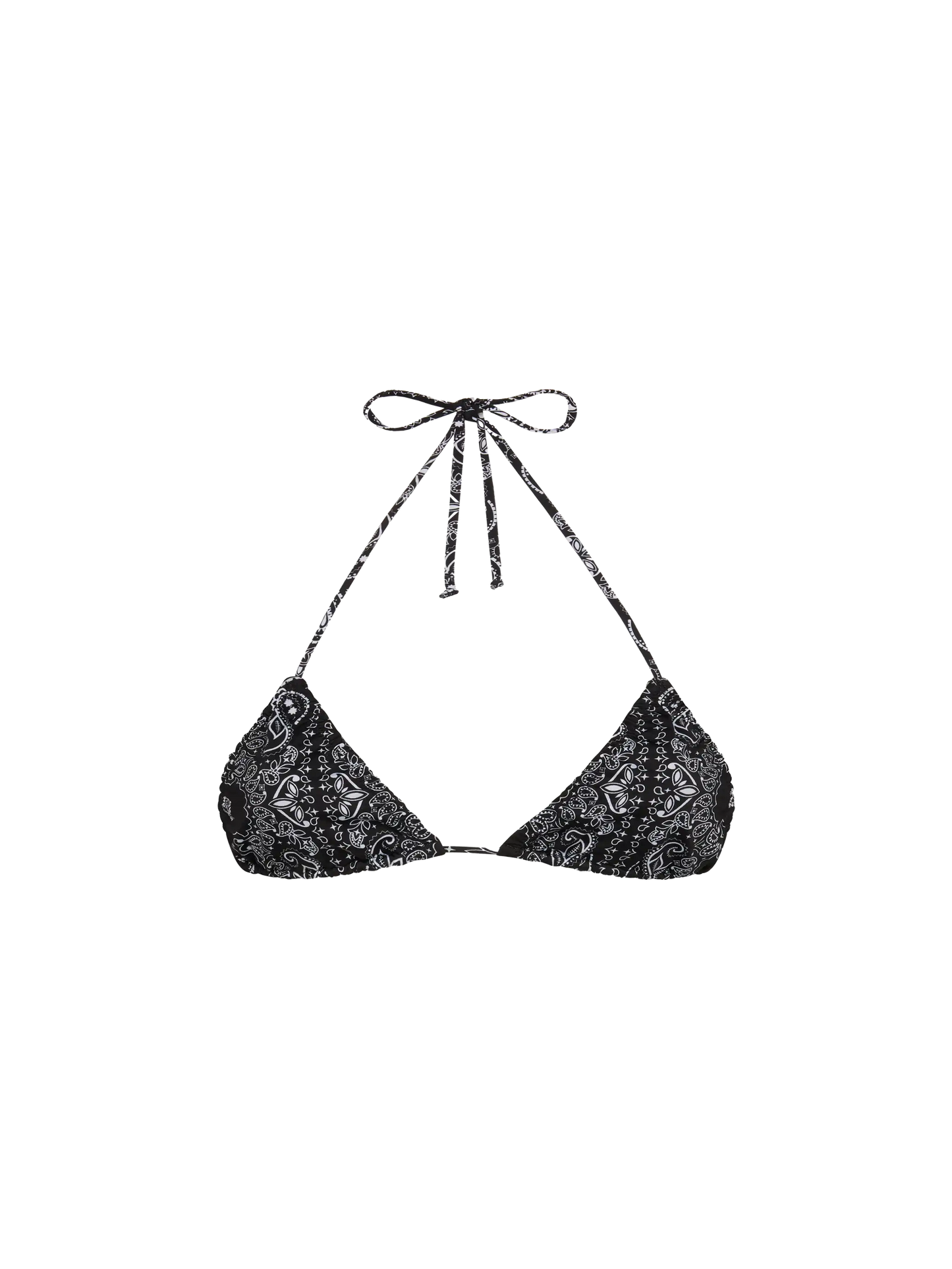 Nilly top triangolo classico con stampa bandana