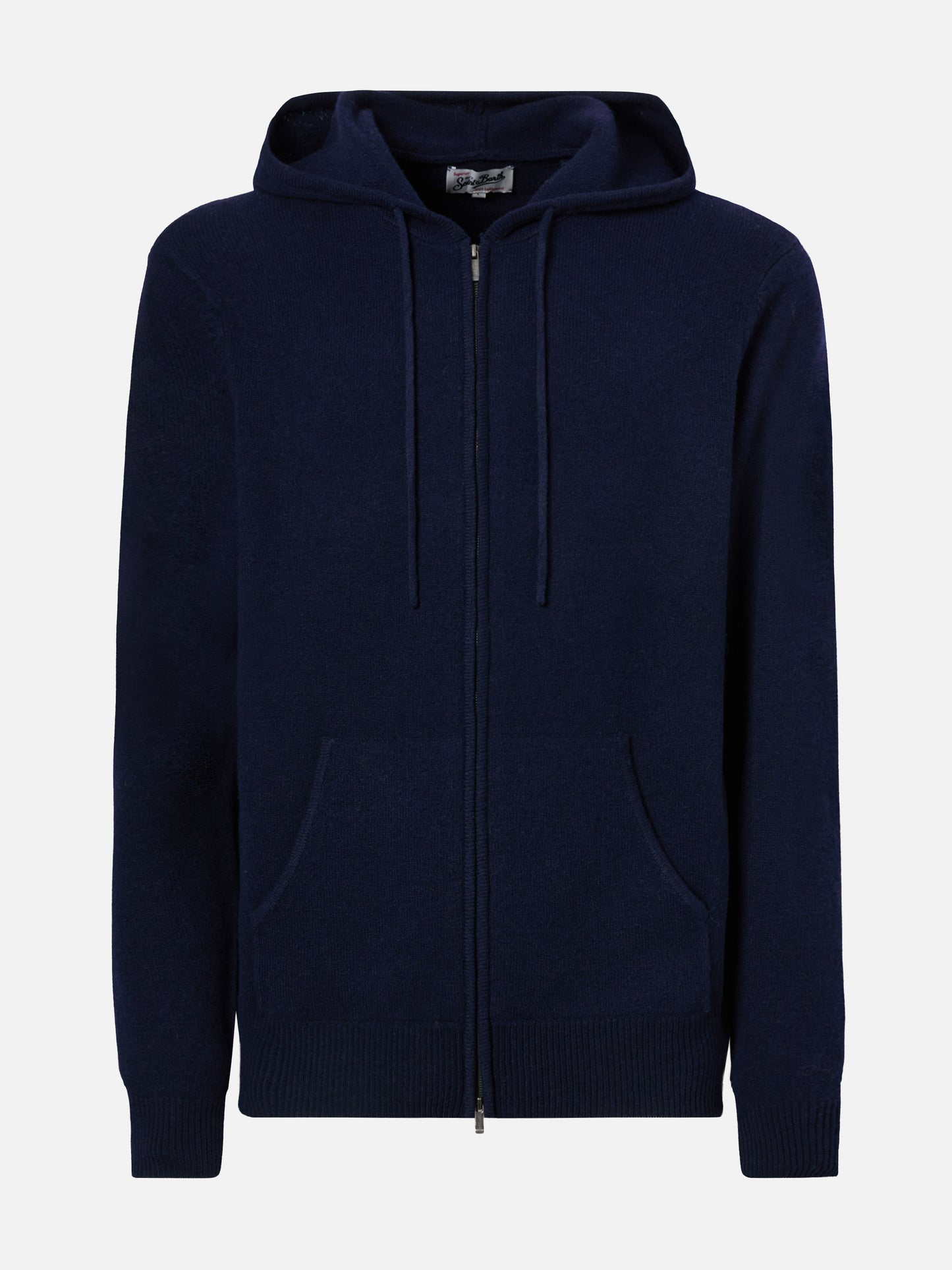 Notting lambswool hoodie in navy