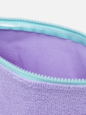 Pareasy purple crinkle pochette - MC2 Saint Barth