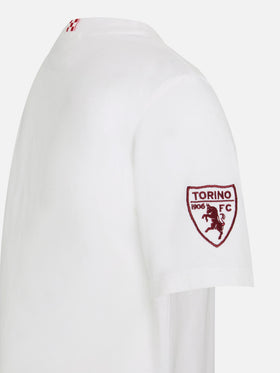 Boy cotton jersey t-shirt Portofino Jr with Il Torino è la mia Lei embroidery | TORINO FC SPECIAL EDITION