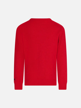 Maglione da bambino con jacquard Snoopy | SNOOPY - EDIZIONE SPECIALE PEANUTS™