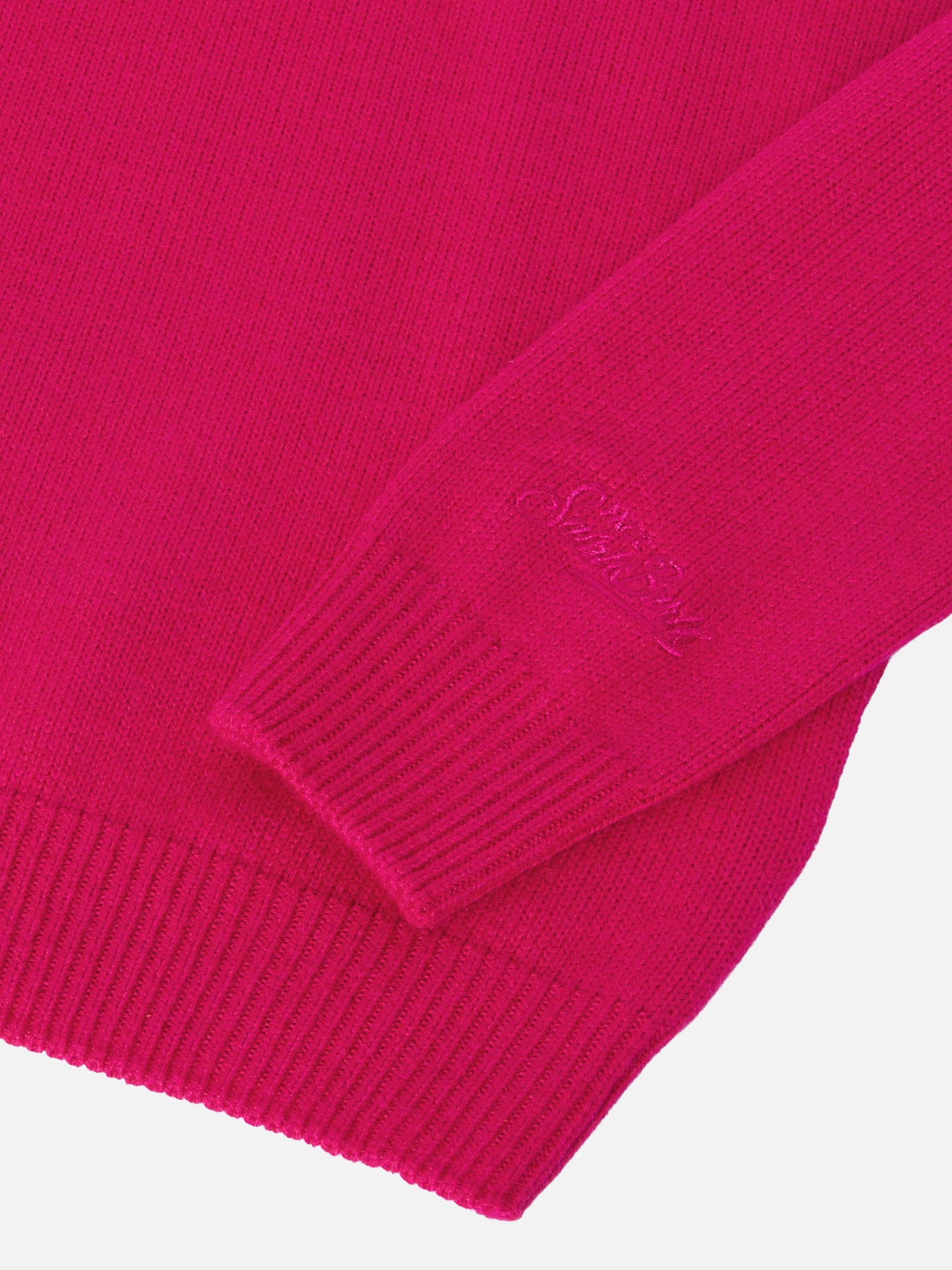 Princess cashmere-blend sweater with Viziata jacquard