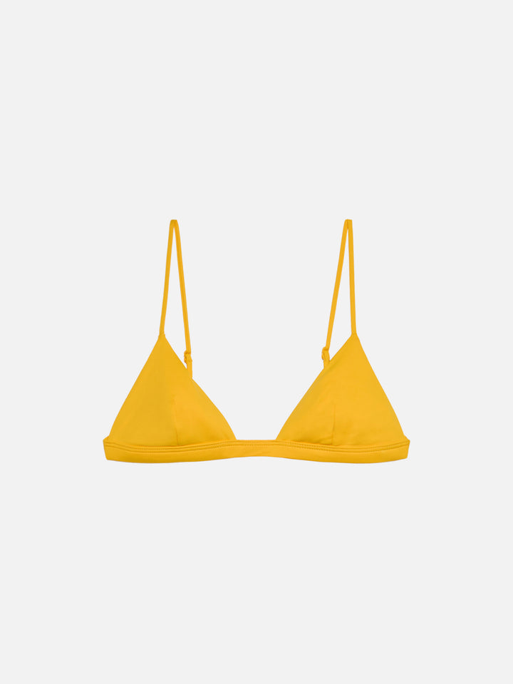 Rylie yellow triangle top