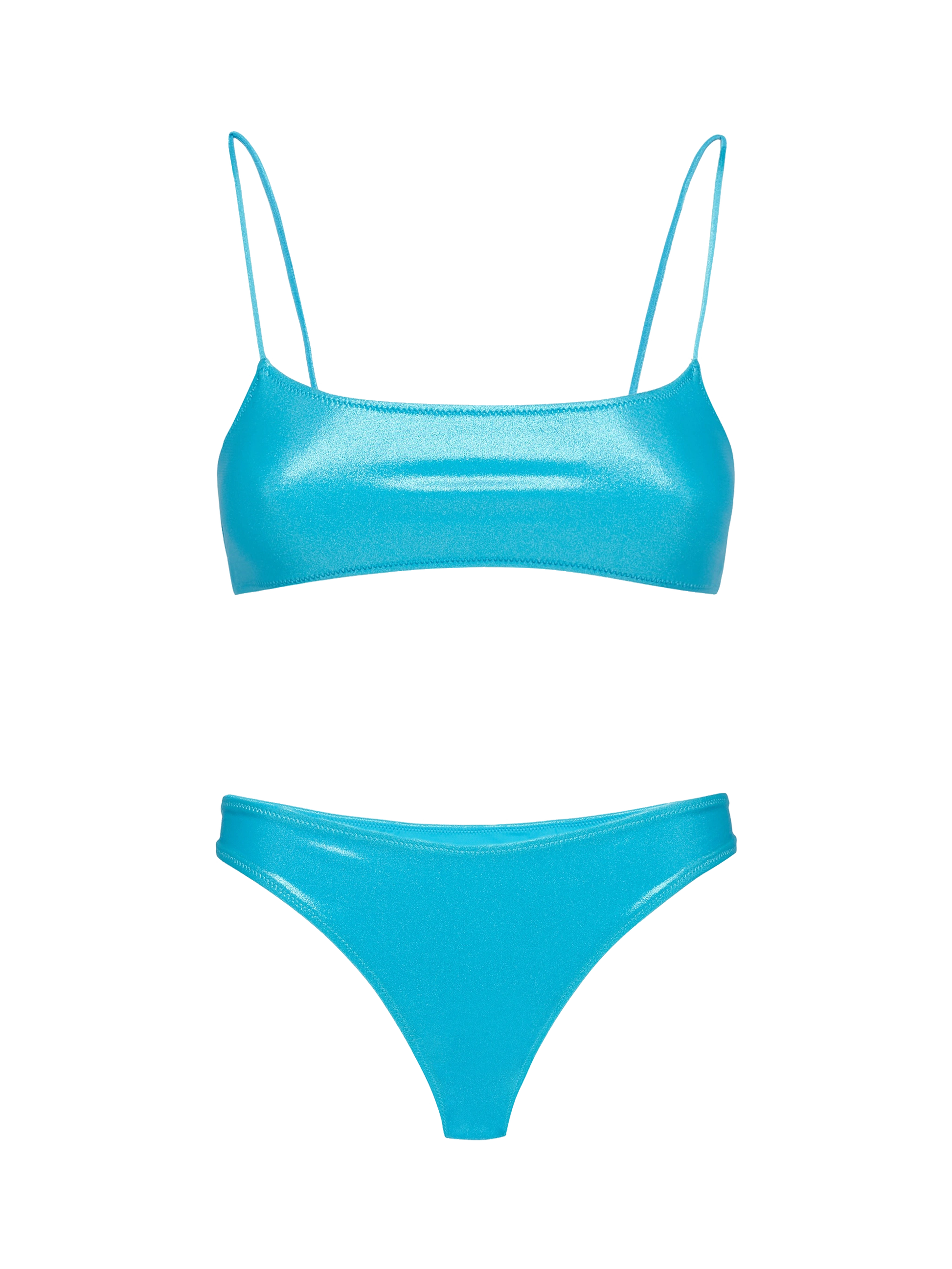 Lamina turquoise bralette bikini Sadie Lido - MC2 Saint Barth