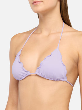 Miami Cheeky Lilac Badeslips - Sagittarius Lilac Classic Triangle Top