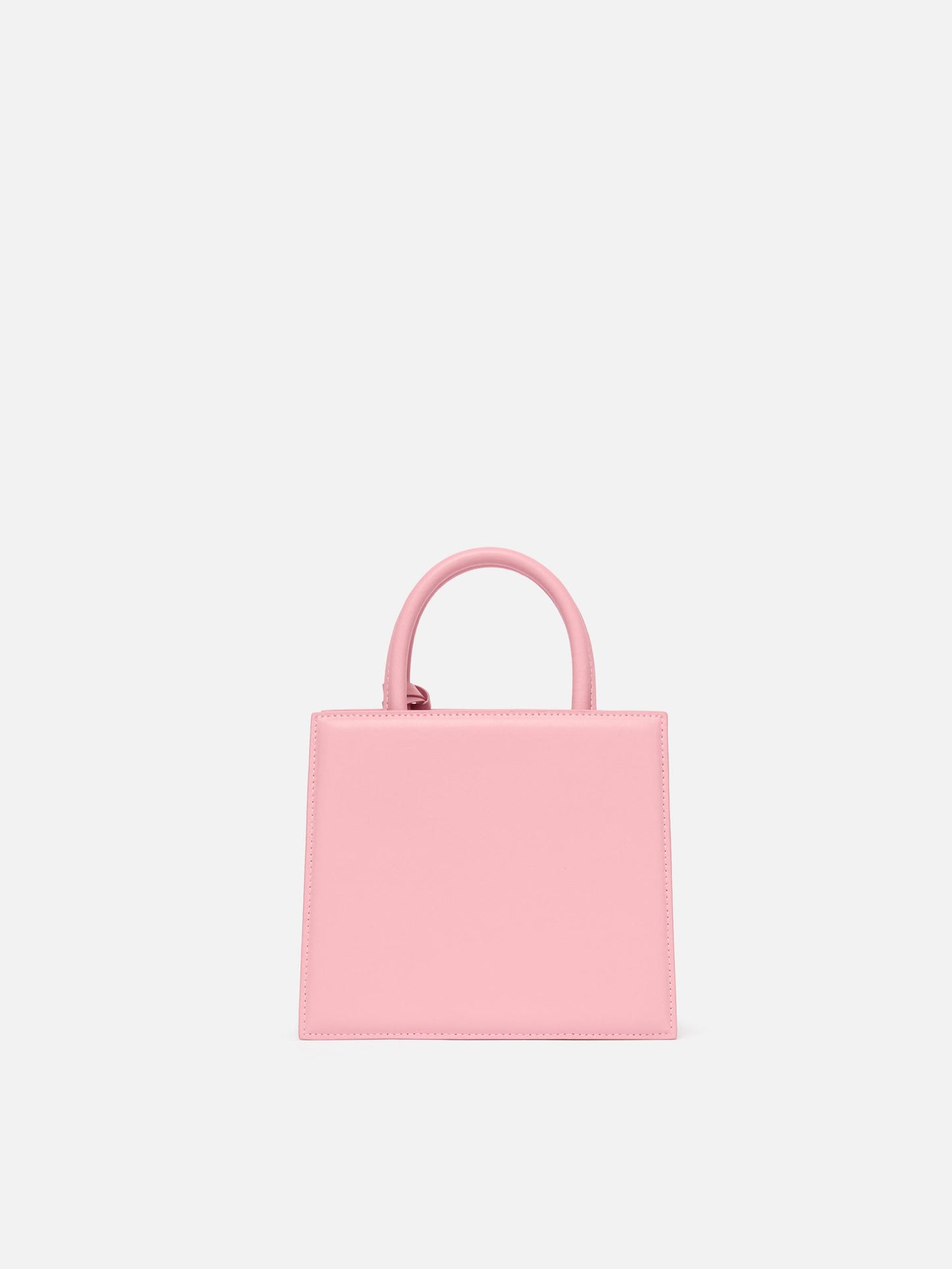 Shop Bag Mini in pastel pink leather