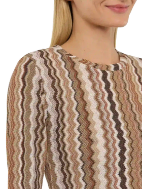 Siviglia raschel knit cropped t-shirt - MC2 Saint Barth