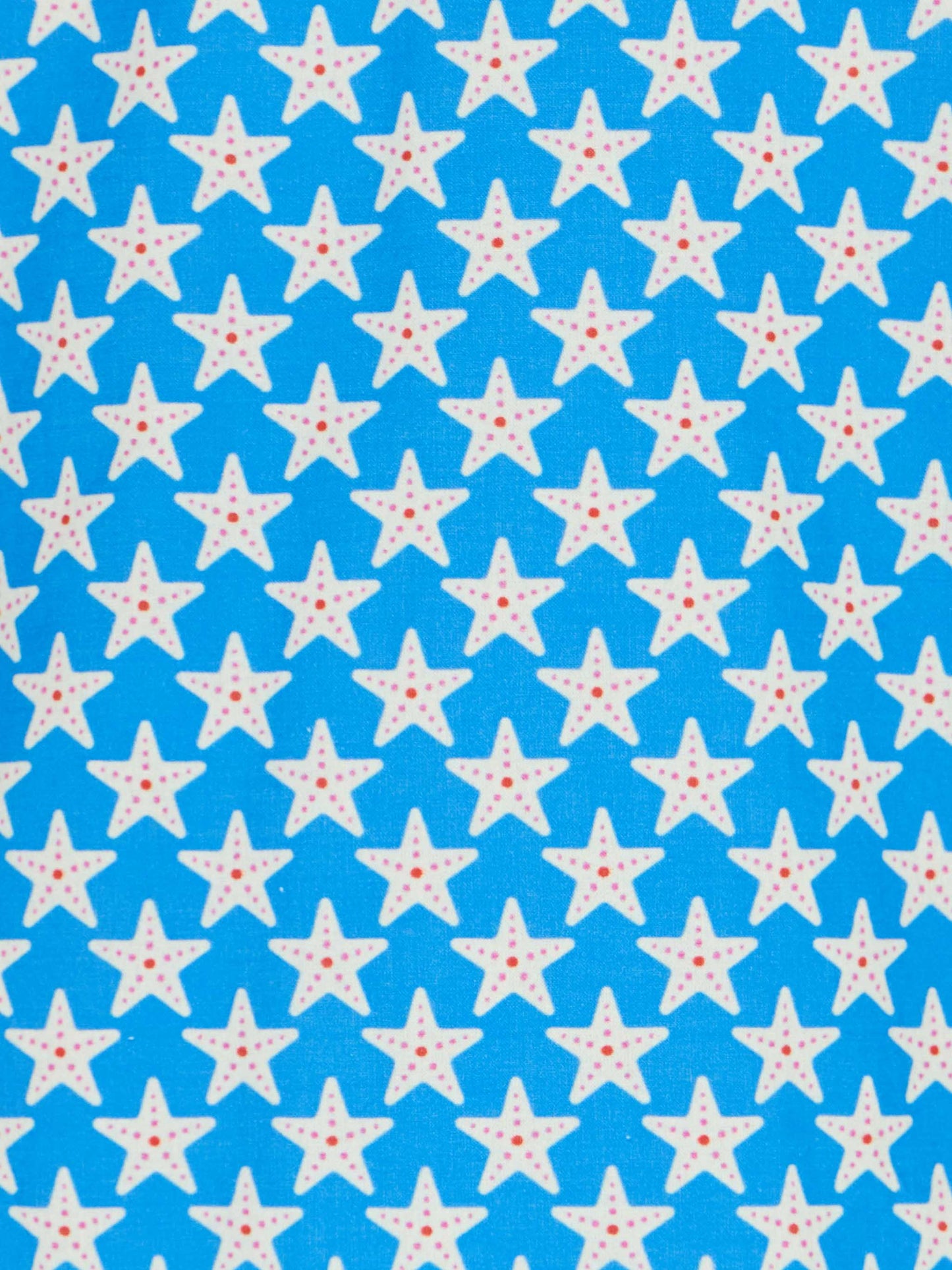 Blue Boy muslin cotton shirt Sharouk with seastar print - MC2 Saint Barth