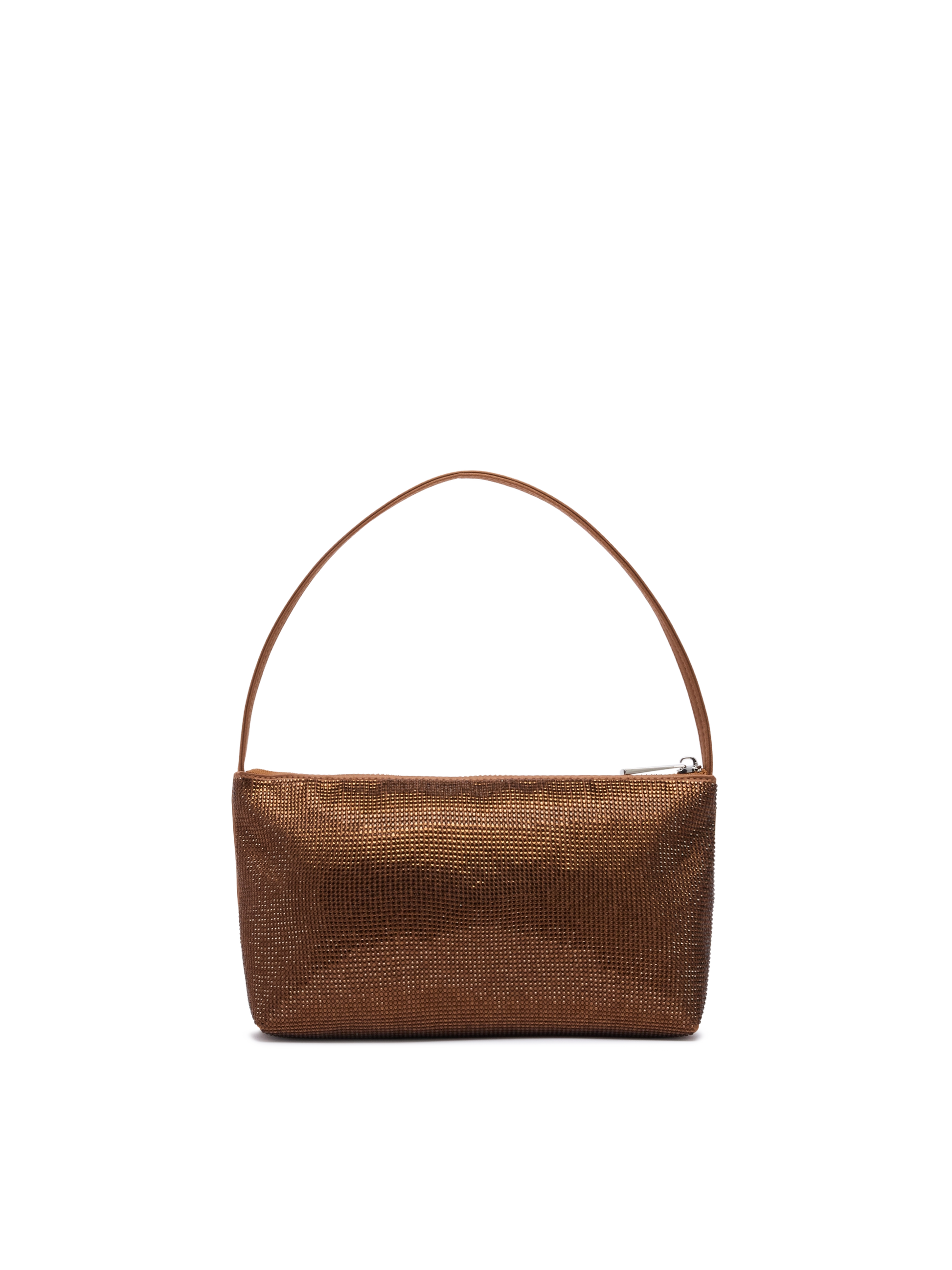 Mini bag Strassy with brown rhinestones - MC2 Saint Barth