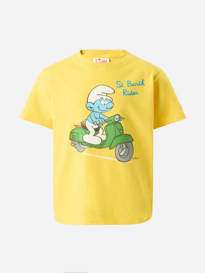 T-shirt in cotone con stampa Puffo | THE SMURF SPECIAL EDITION