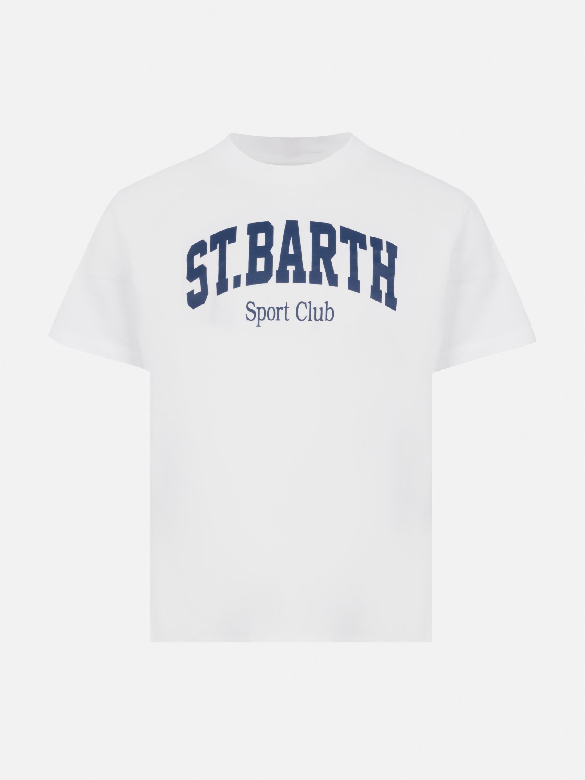 Cotton t-shirt with St. Barth sport club print - MC2 Saint Barth