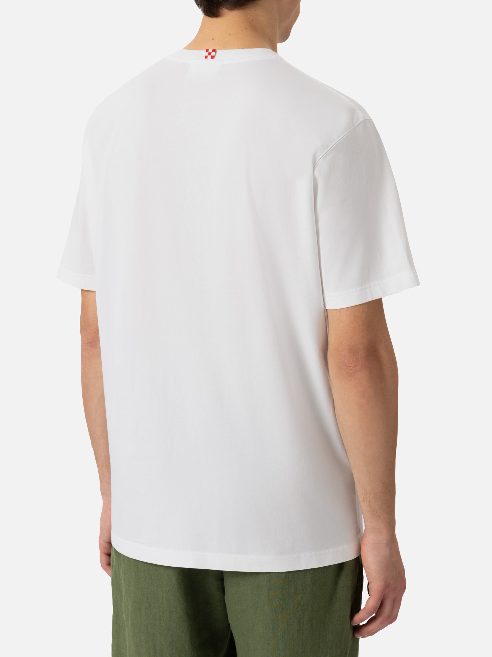 Cotton T-shirt with Let the summer Be Gin print - MC2 Saint Barth