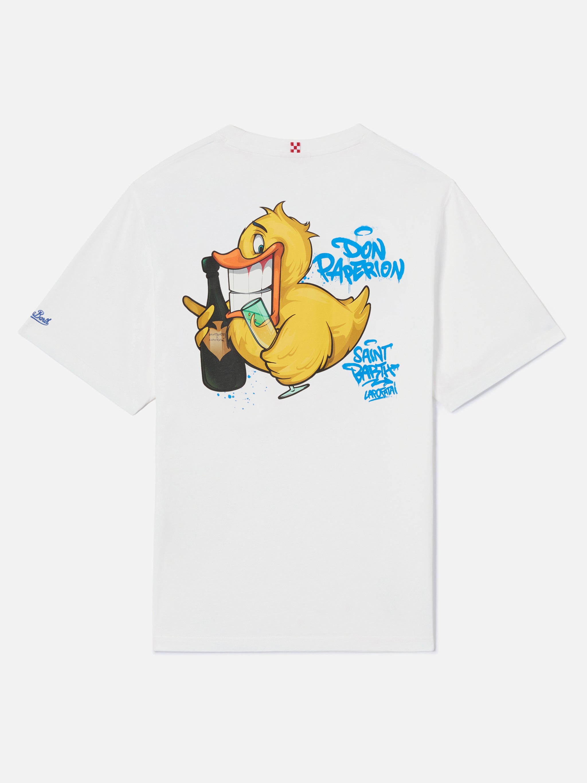 Supreme Puppets Tシャツ ホワイト Lサイズ Cryptopuppets Don Paperion t-shirt with front and back print in