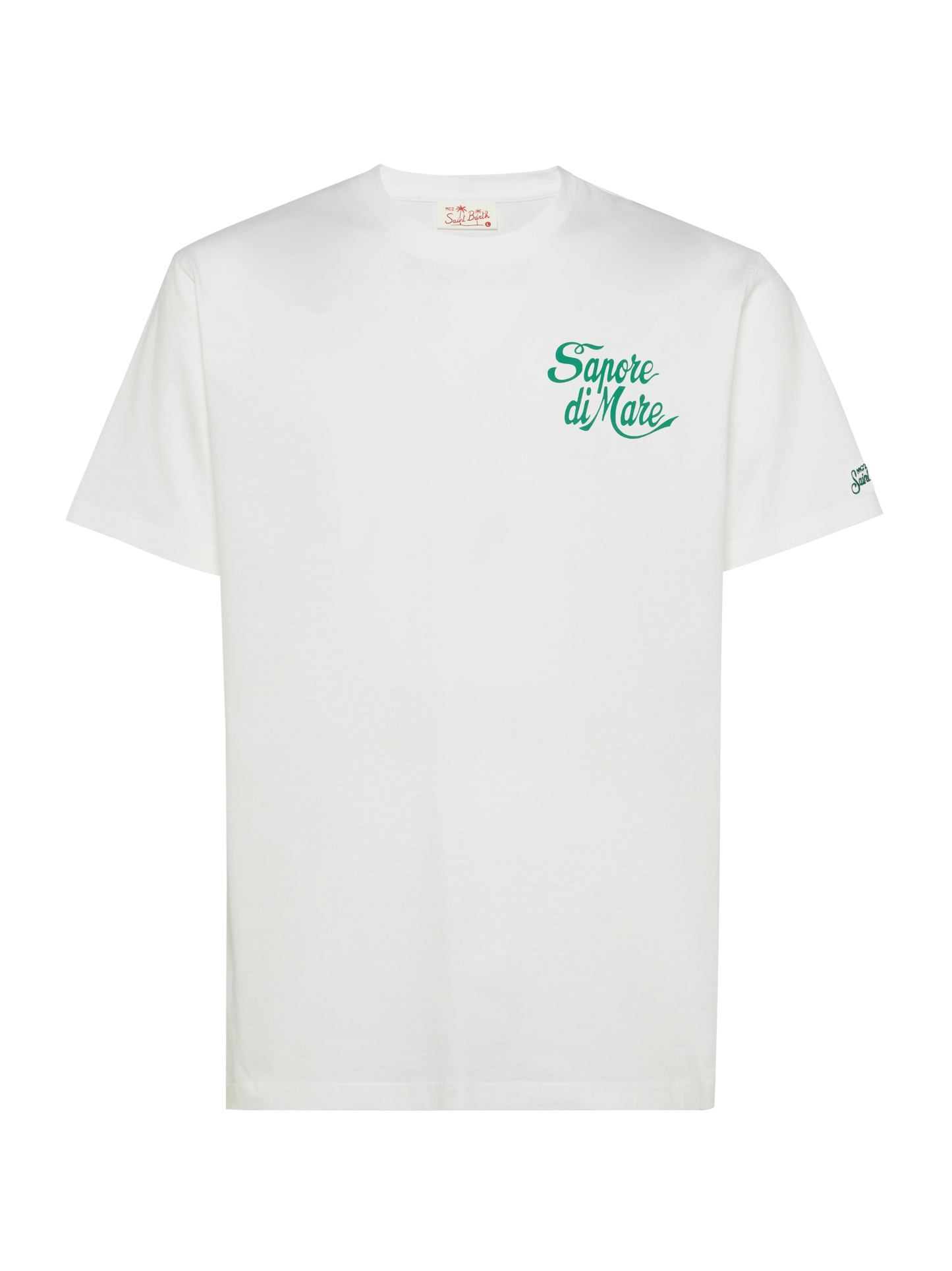 Cotton T-shirt with Forte dei Marmi 83 print |SAPORE DI MARE SPECIAL EDITION - MC2 Saint Barth