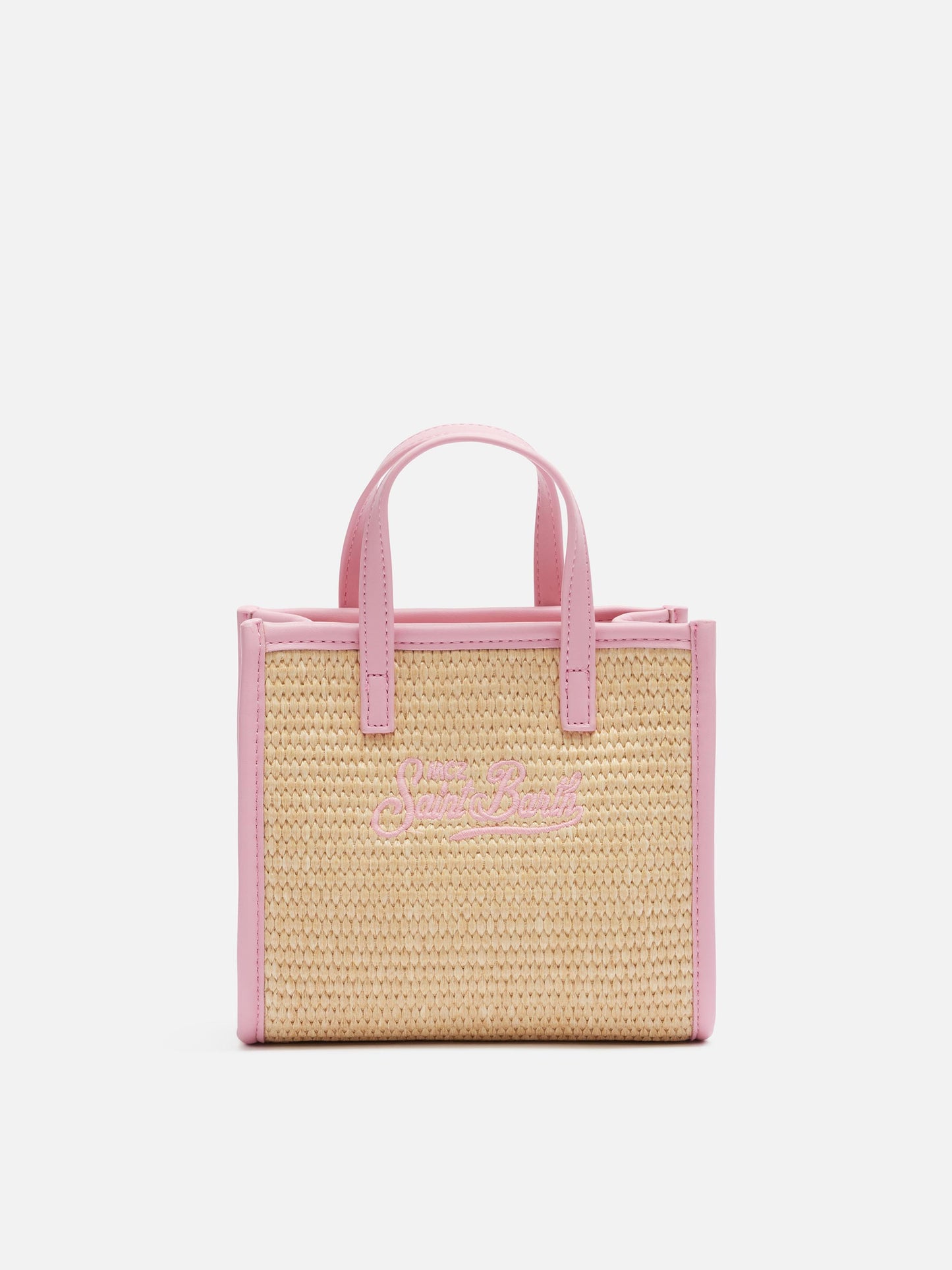 Beige Vivian Mini Straw handbag - MC2 Saint Barth