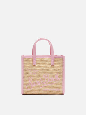 Beige Vivian Mini Straw handbag - MC2 Saint Barth