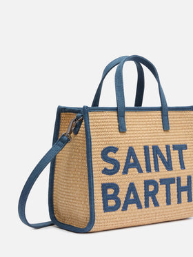 Beige Vivian Midi Straw handbag - MC2 Saint Barth