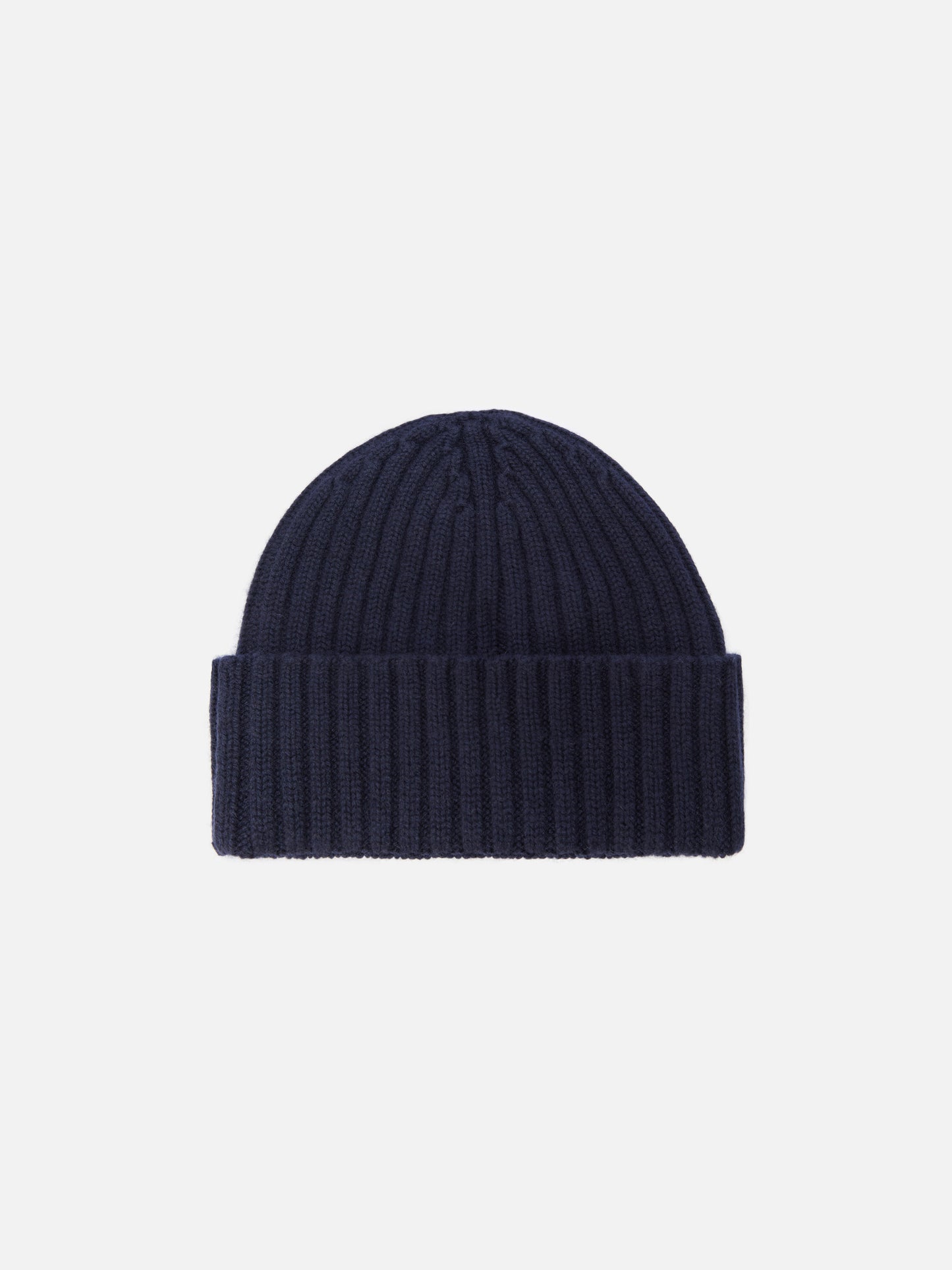 Wengen beanie in cashmere blend in blue with St. Barth embroidery