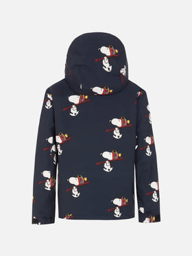 Blaue Jungenjacke Wildhorn mit Snoopy Ski Club-Aufdruck | SNOOPY PEANUTS SPECIAL EDITION