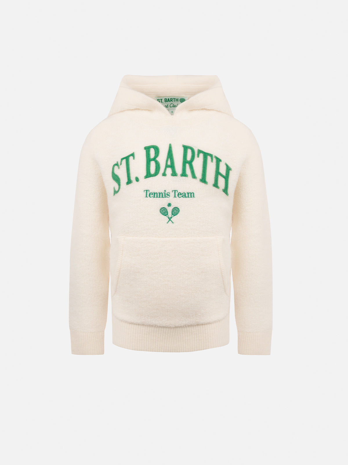Boy knit sweatshirt Wood - MC2 Saint Barth