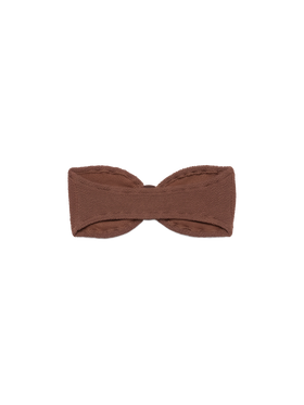 Yulia brown crinkle bandeau top - MC2 Saint Barth