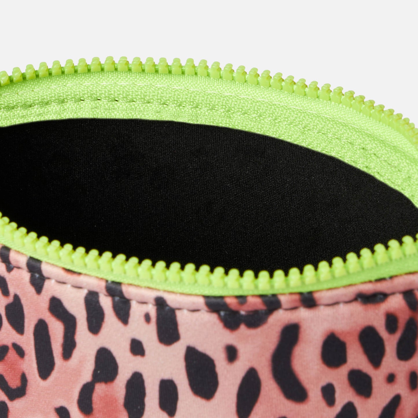 Aline scuba pochette with animalier print