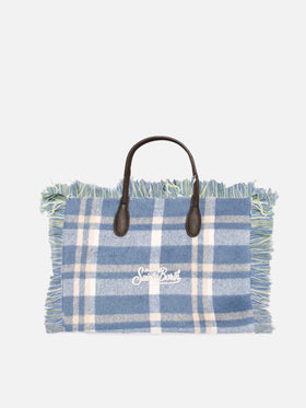 Colette wooly tartan handbag - MC2 Saint Barth