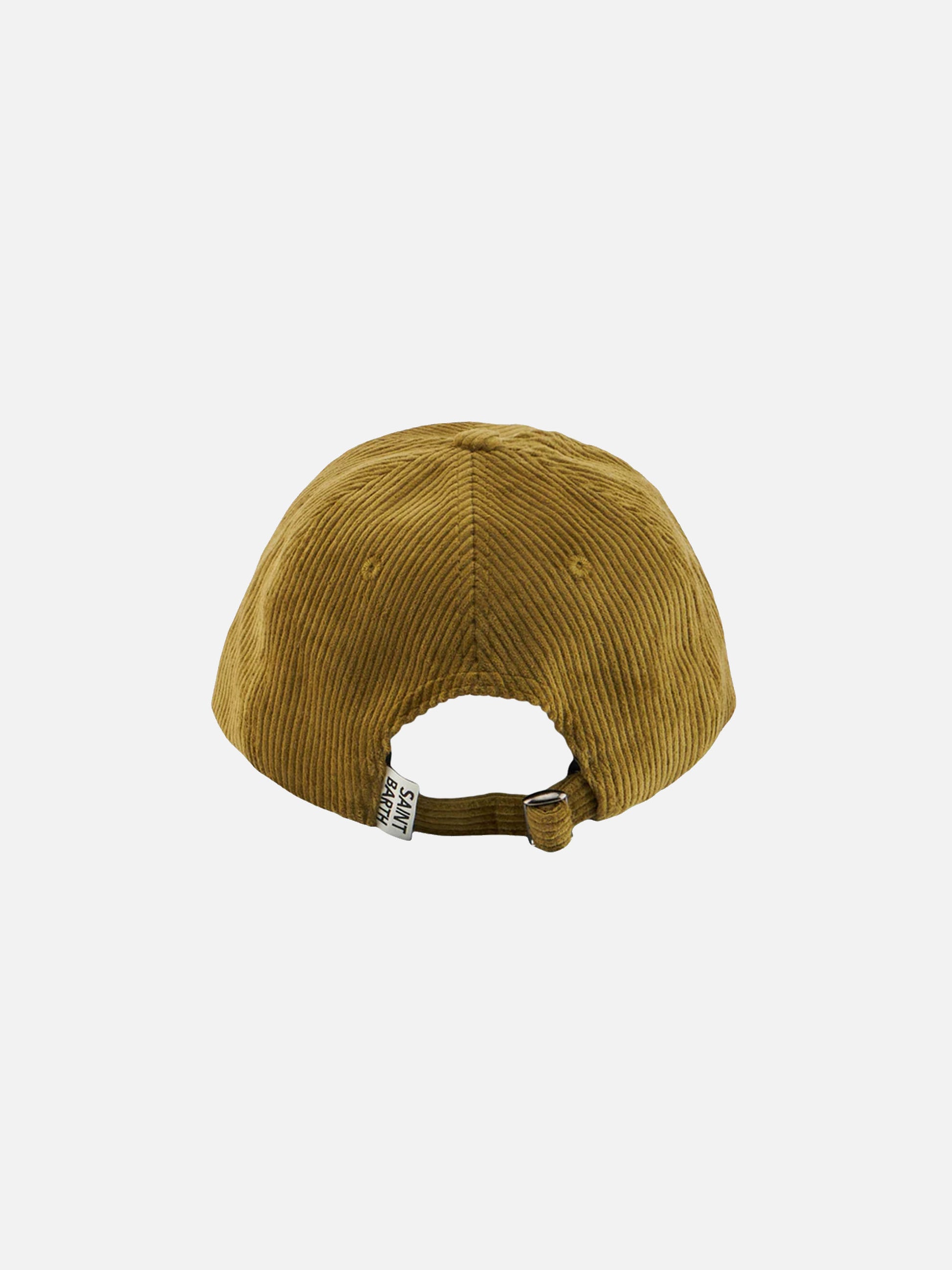 Baseball corduroy cap with Cortina embroidery - MC2 Saint Barth