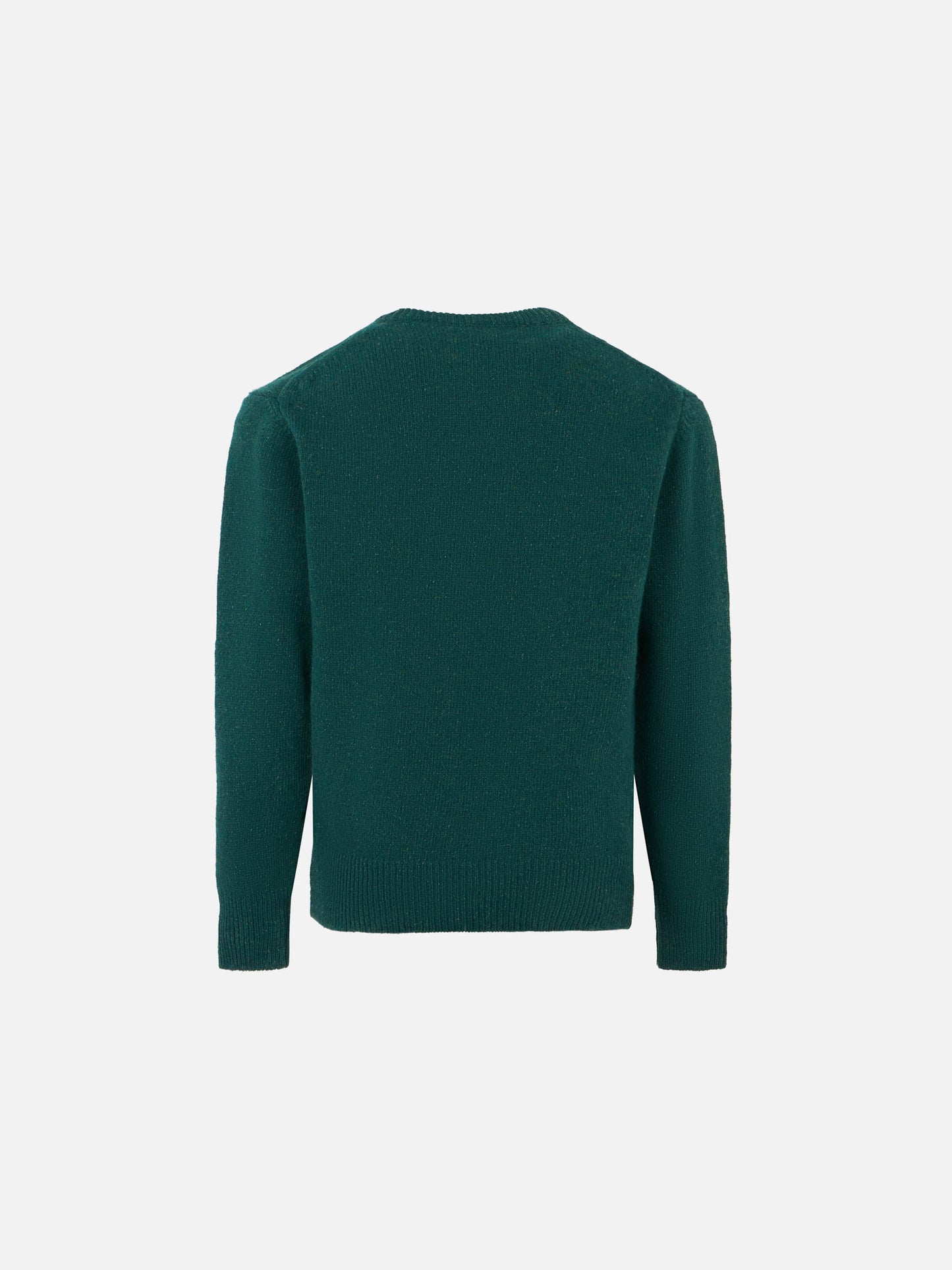 Maglione da bambino donegal girocollo con stampa jacquard Cani