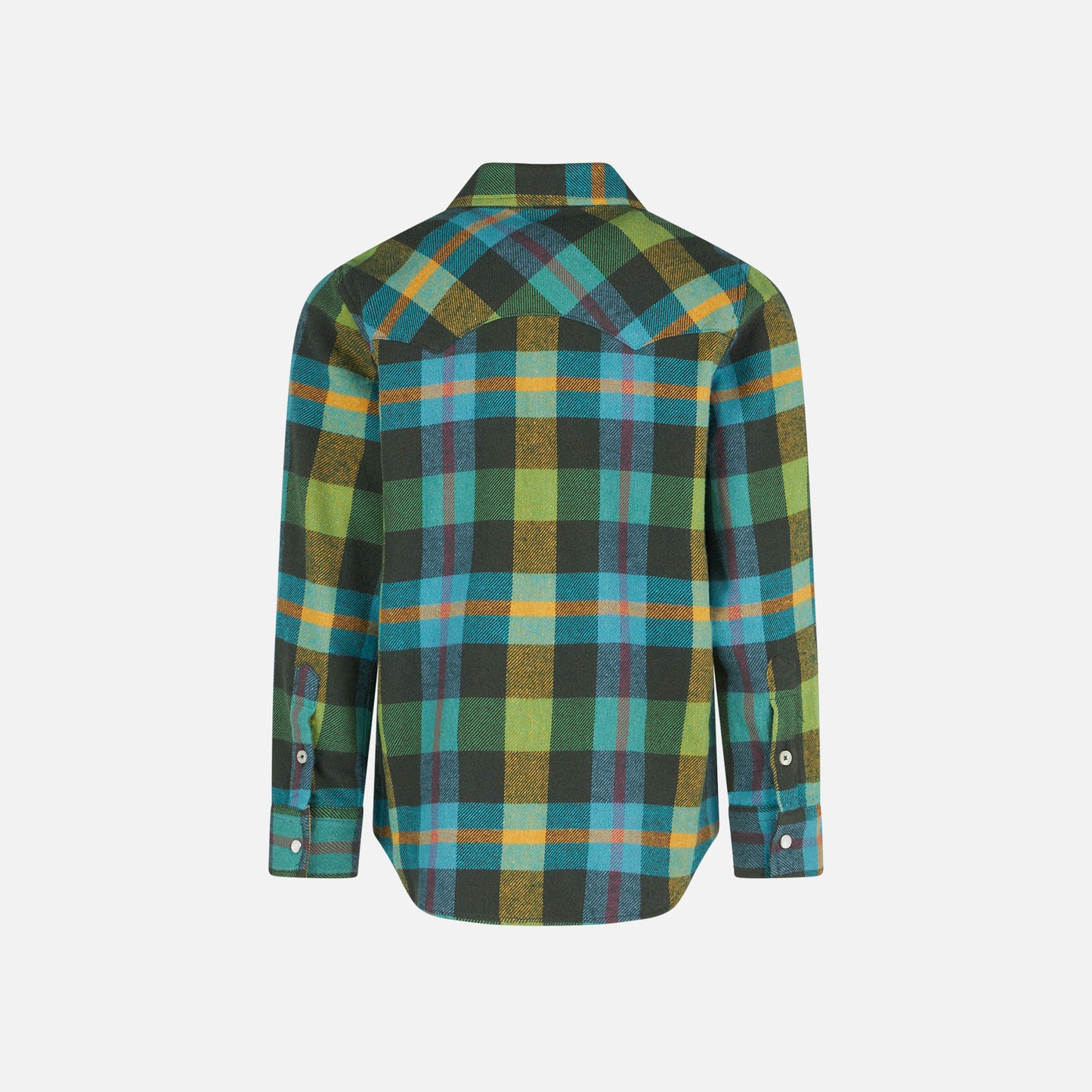 Boy shirt with tartan print - MC2 Saint Barth