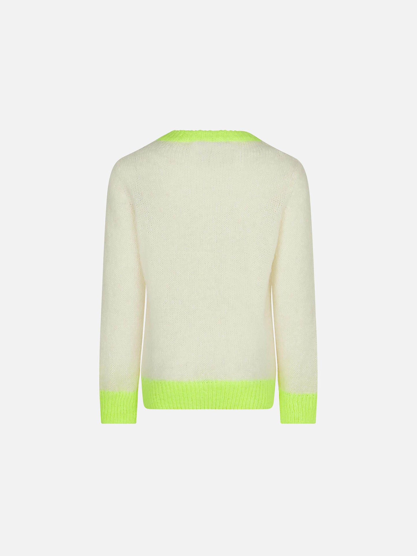 Boy crewneck sweater with handmade embroidery
