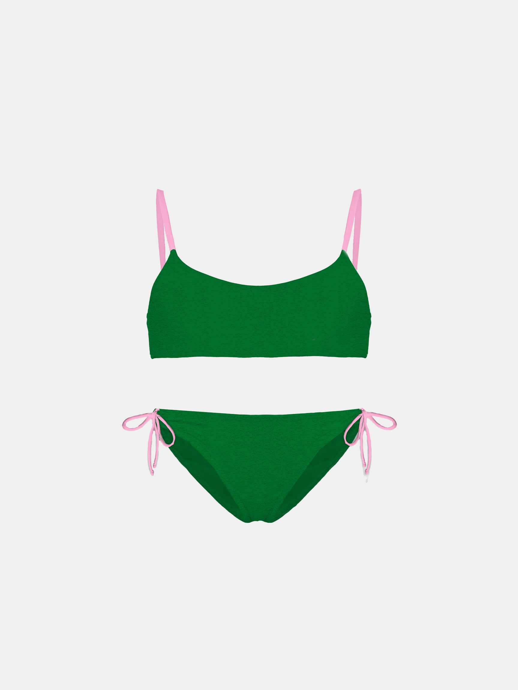 Girl terry bralette bikini - MC2 Saint Barth