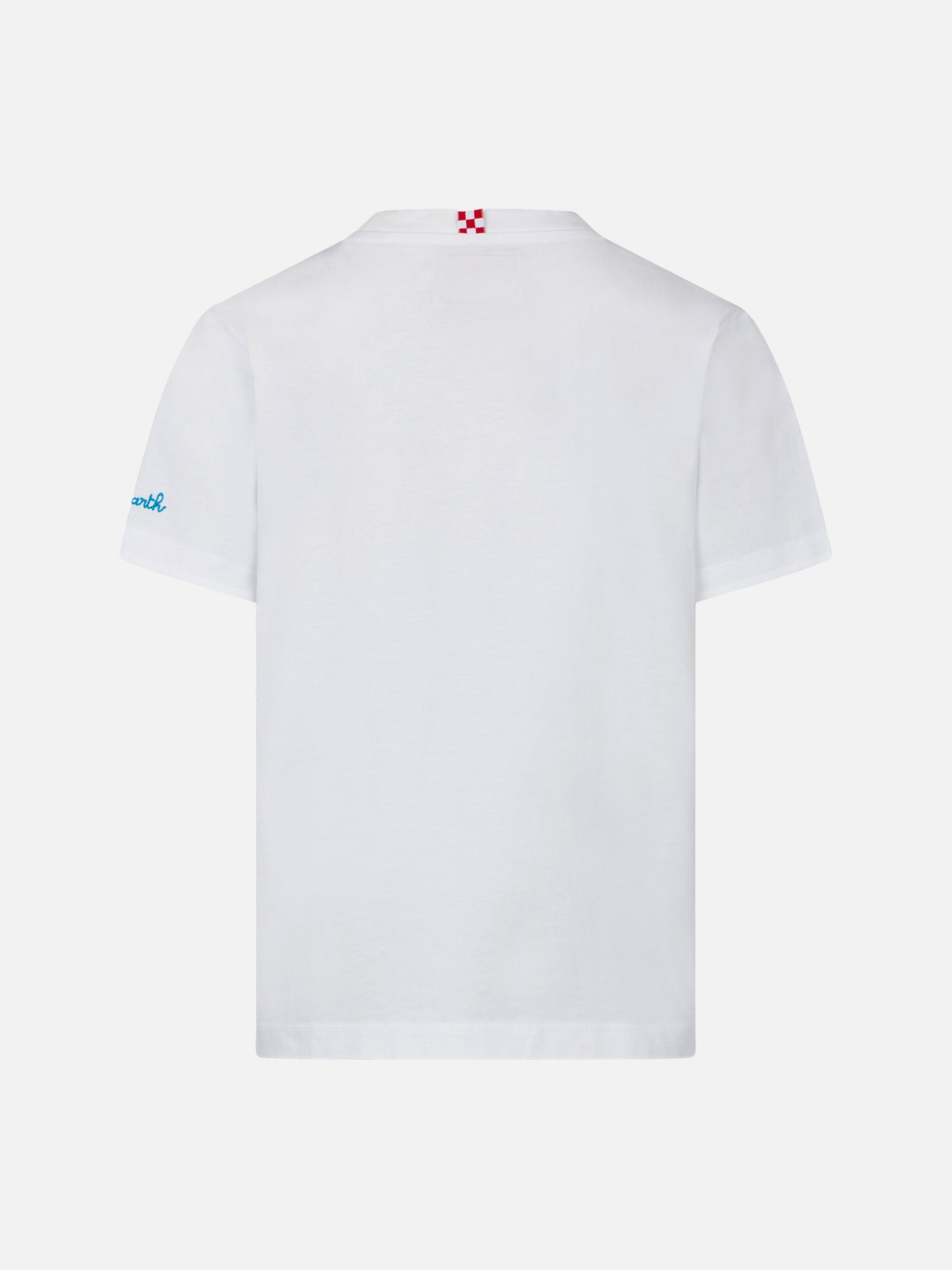 Boy t-shirt with Mykonos embroidery - MC2 Saint Barth