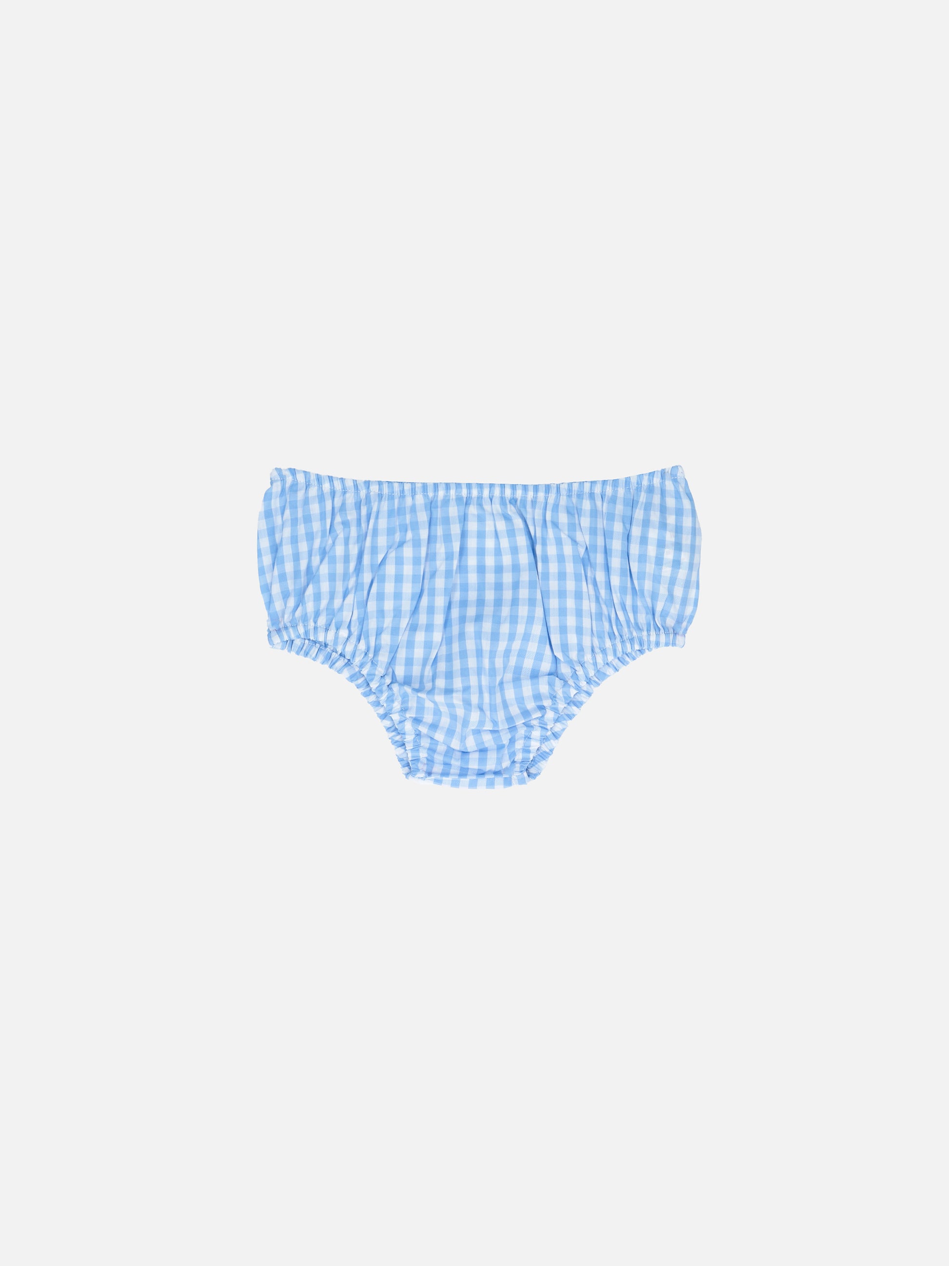 Infant bloomers Pimmy with gingham print - MC2 Saint Barth