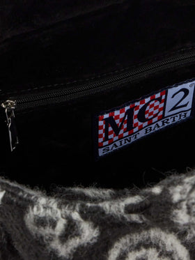 Colette blanket handbag with bandanna print - MC2 Saint Barth