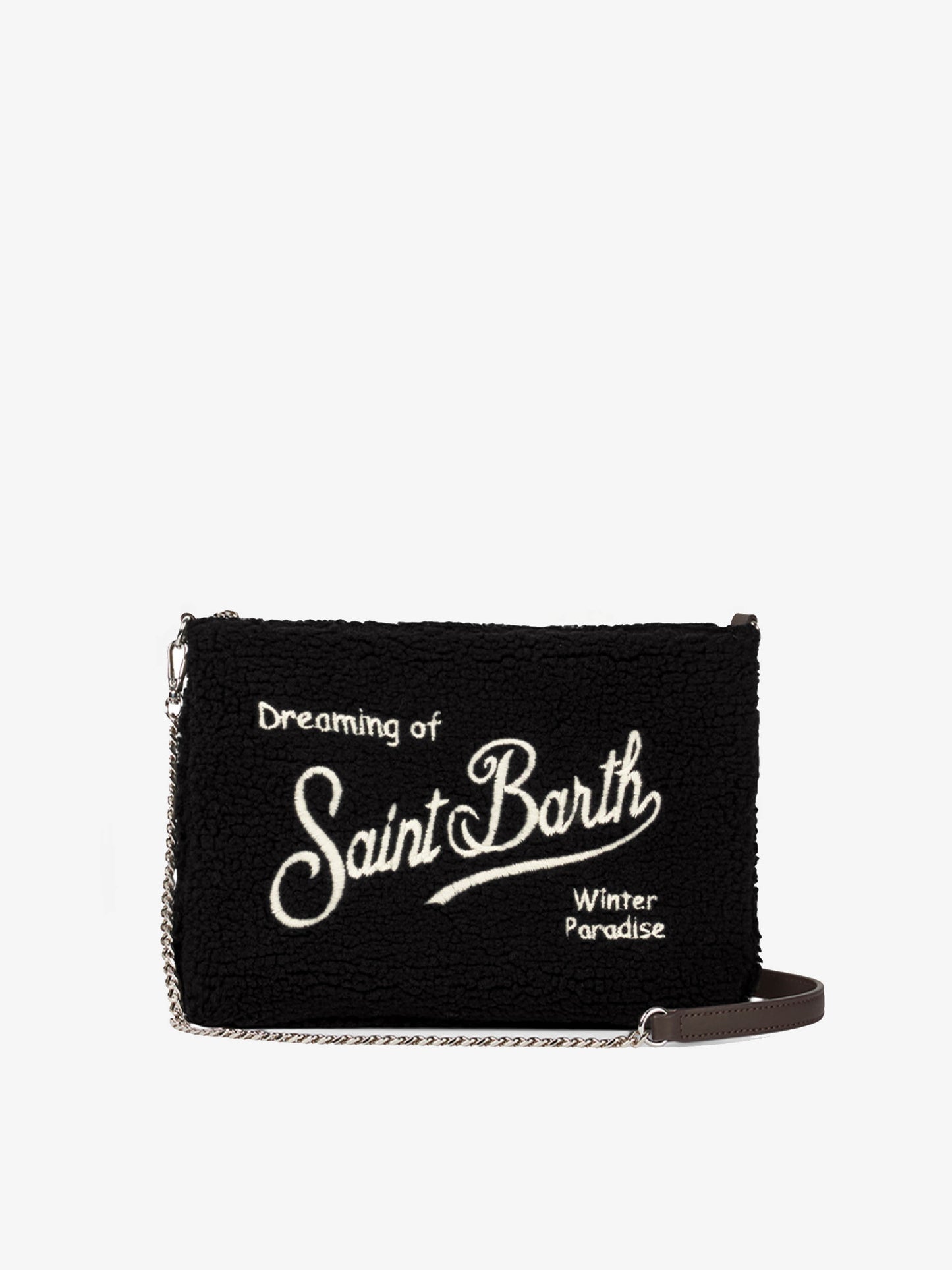 Umhängetasche aus Parisienne-Sherpa-Stoff