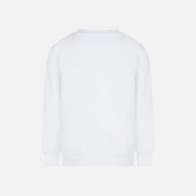 Girl sweatshirt with multicolor St. Barth terry patch - MC2 Saint Barth