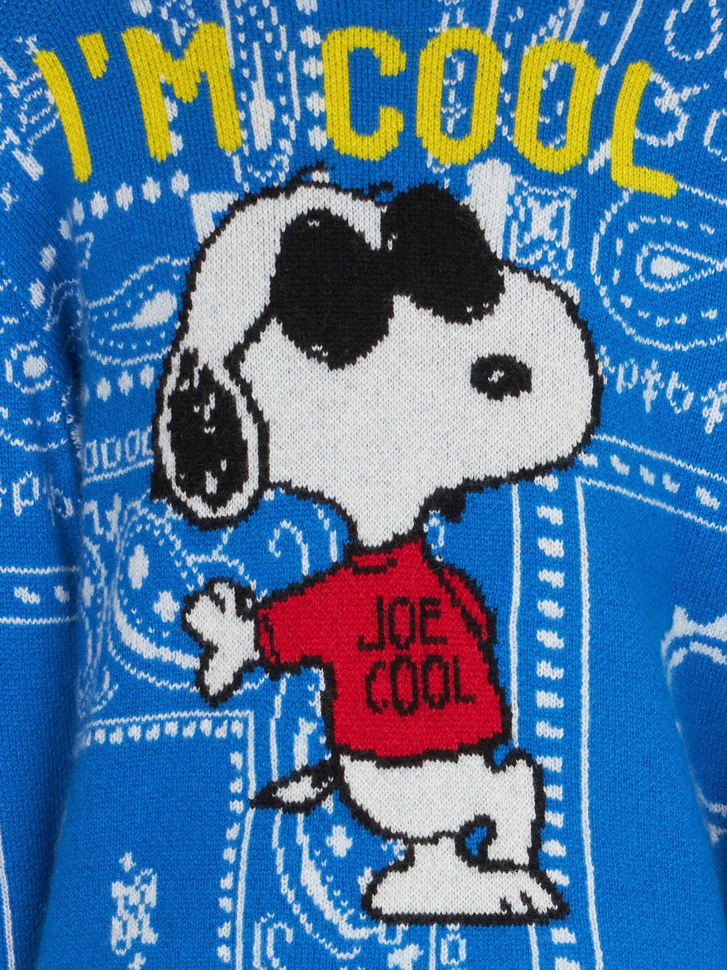 Boy crewneck sweater with Snoopy print | PEANUTS™ SPECIAL EDITION - MC2 Saint Barth