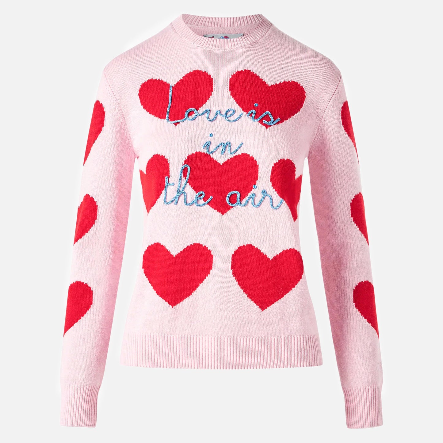 Damenpullover mit Herzdruck